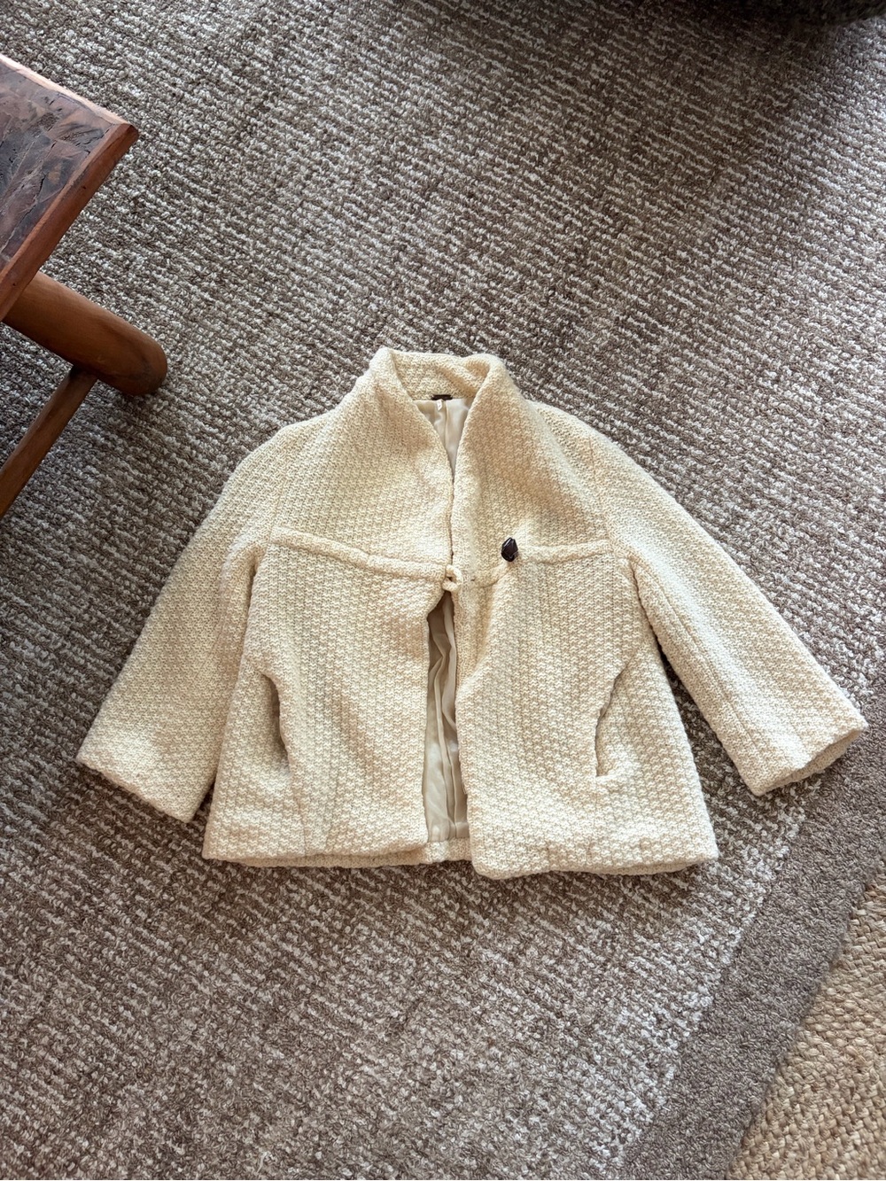 Free People Wool Textured Jacket